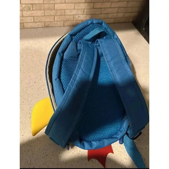 3d rocket ship mini kids backpack BG - Picture 2 of 4